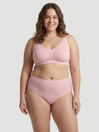 High Waist Seamless Bonded Brief Underwear