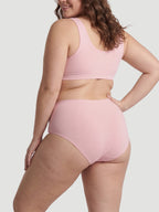 High Waist Seamless Bonded Brief Underwear