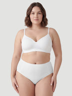 High Waist Seamless Bonded Brief Underwear