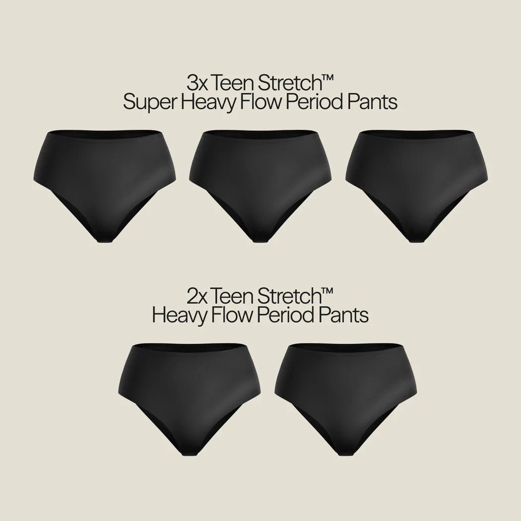 Teen Midi Period Pants x5
