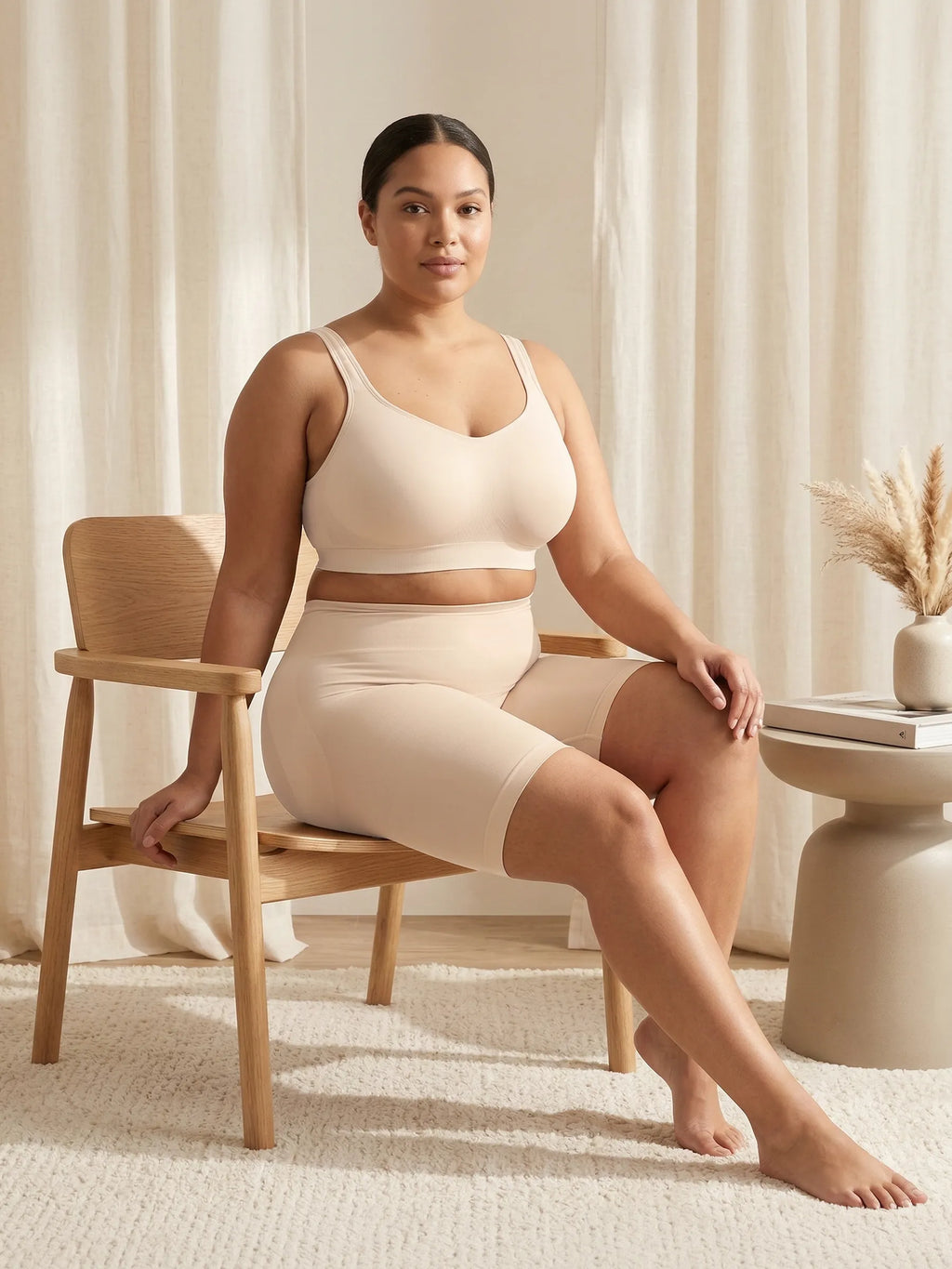 High-Waisted Shaping Shorts
