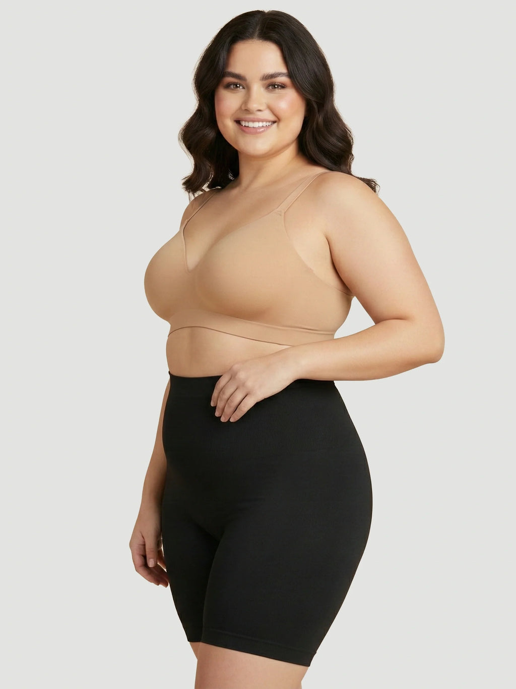 High-Waisted Shaping Shorts