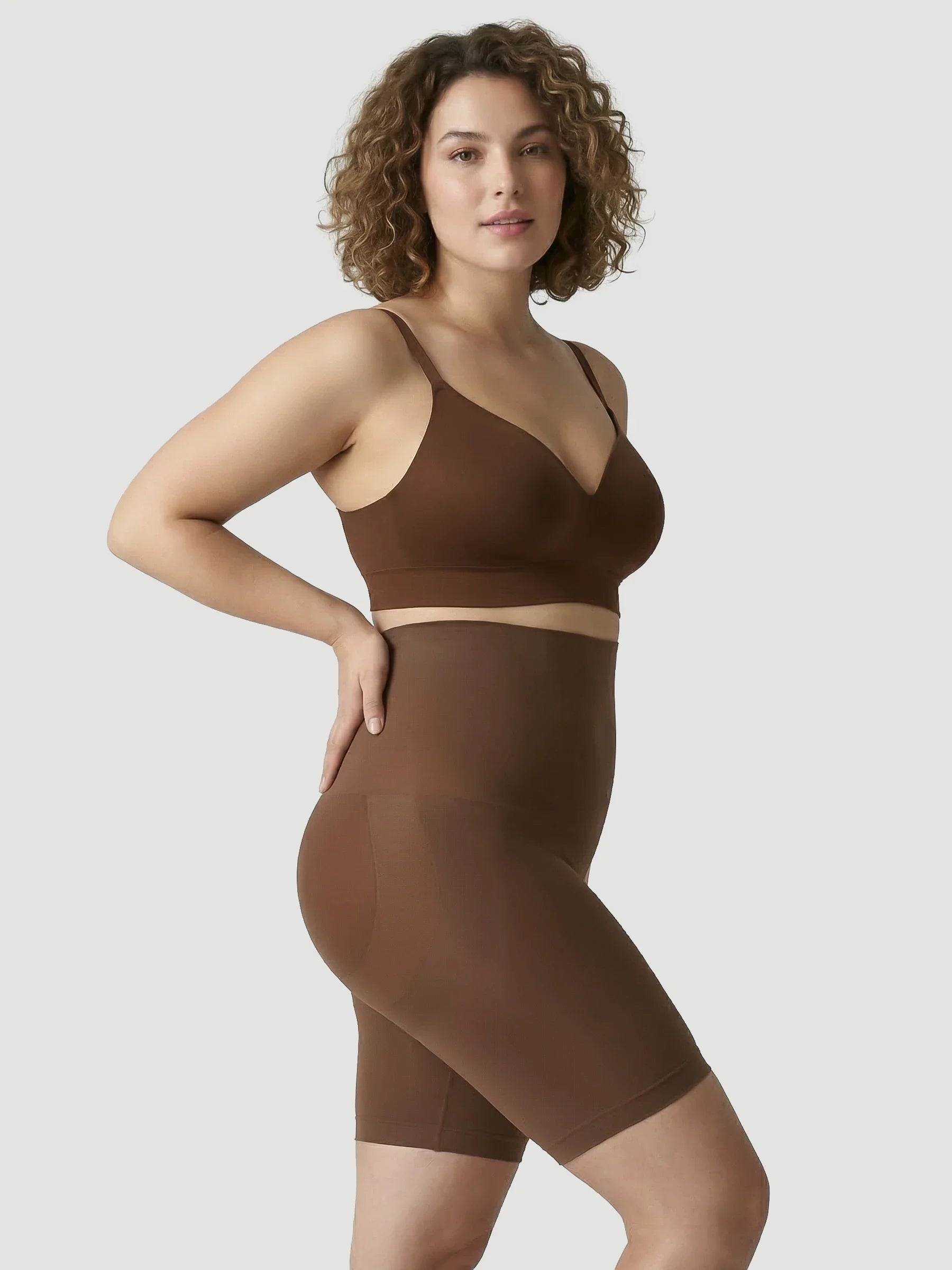 High-Waisted Shaping Shorts