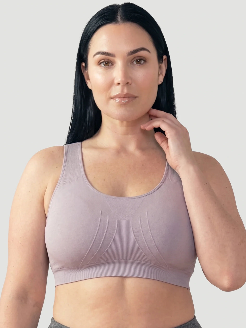 Seamless Racerback Sports Bra