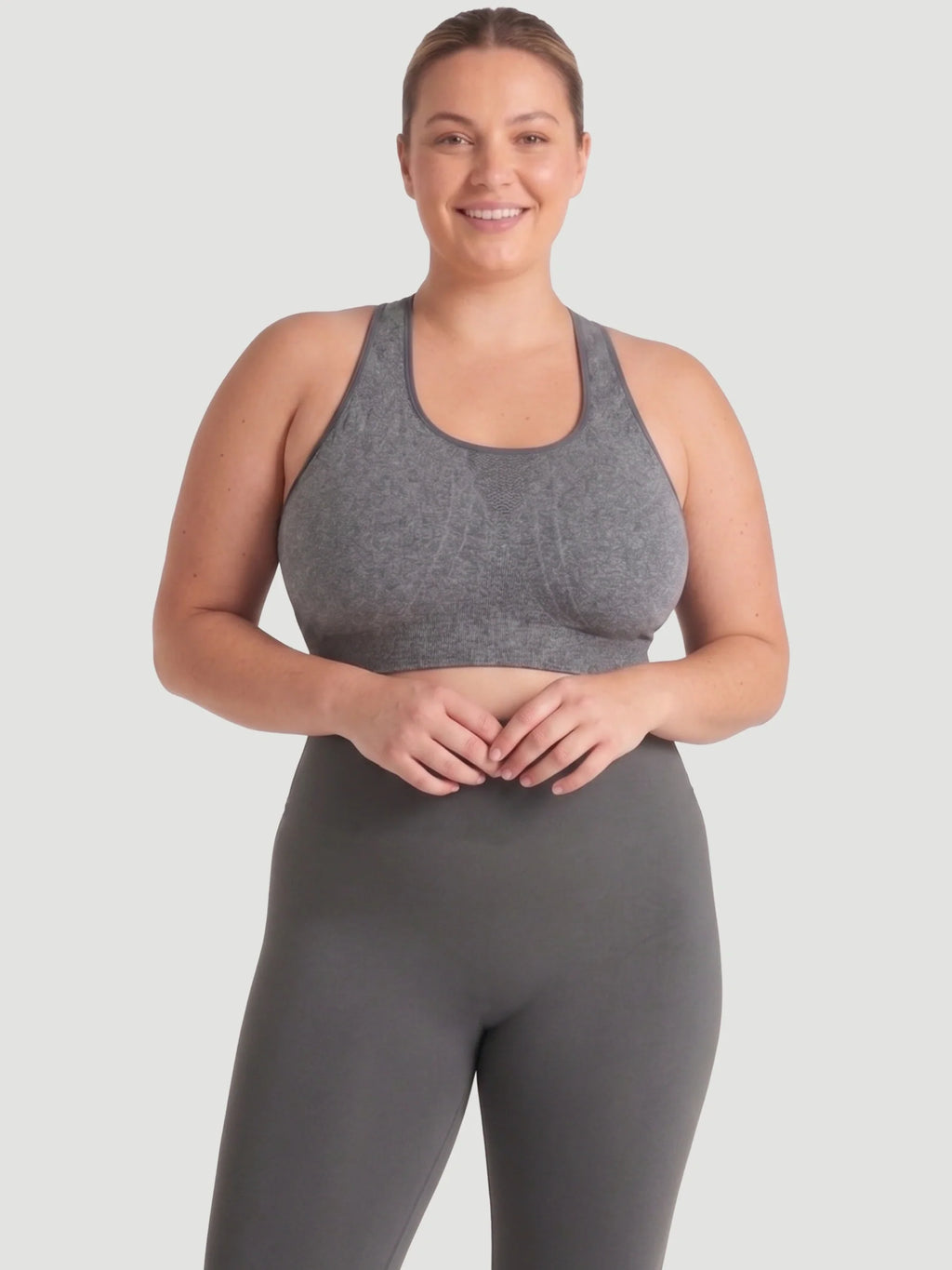 Seamless Racerback Sports Bra