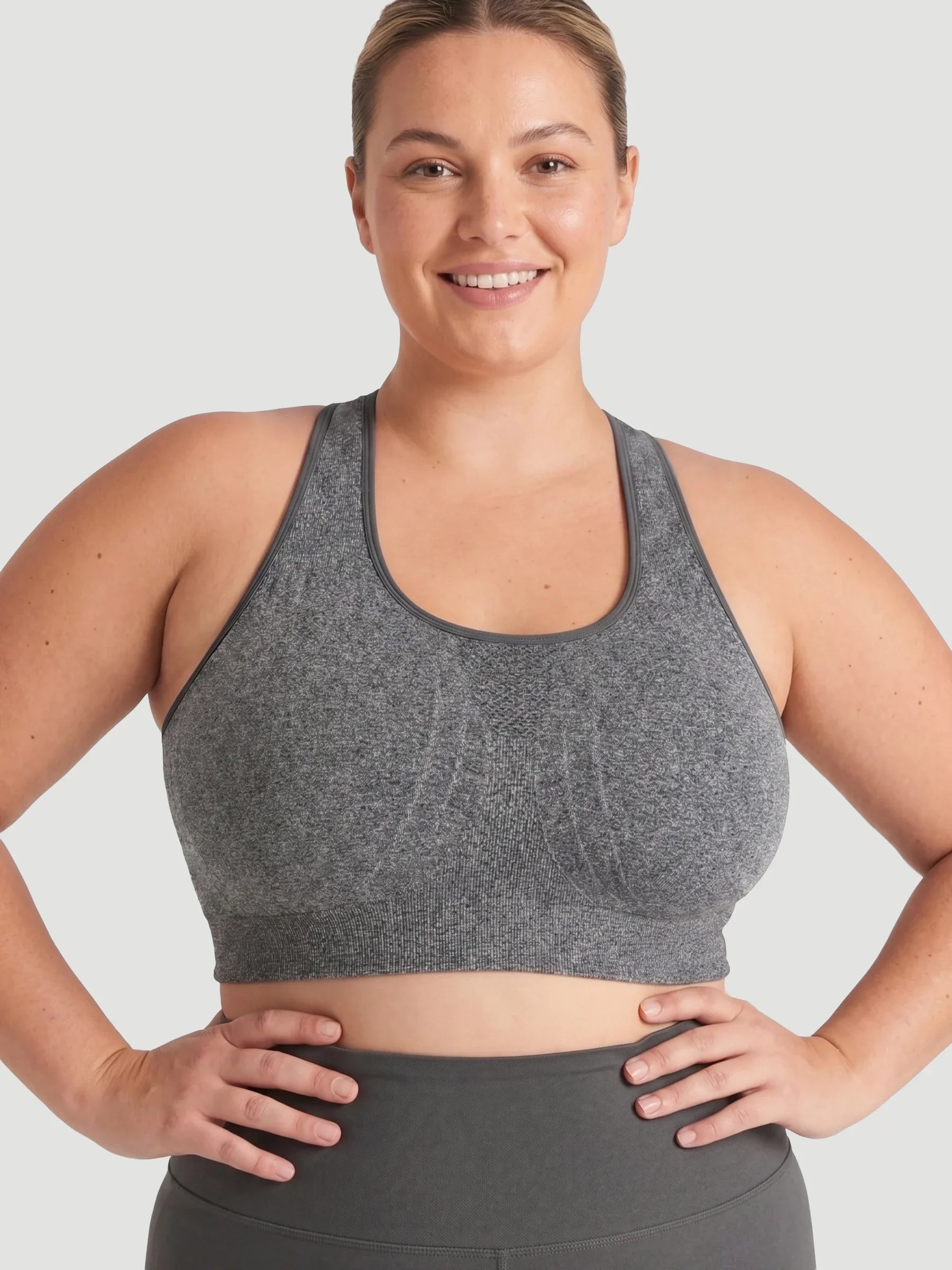 Seamless Racerback Sports Bra