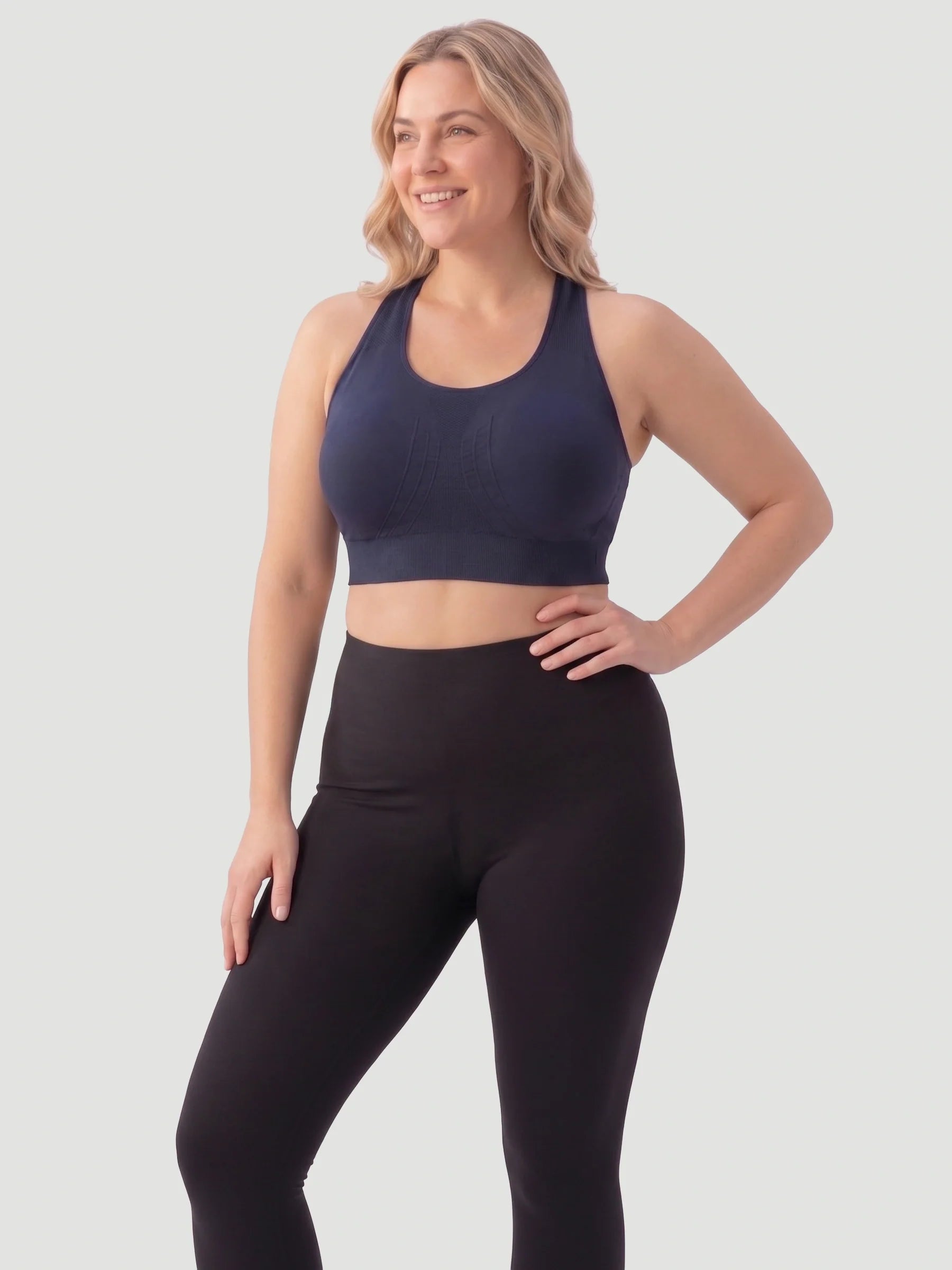 Seamless Racerback Sports Bra