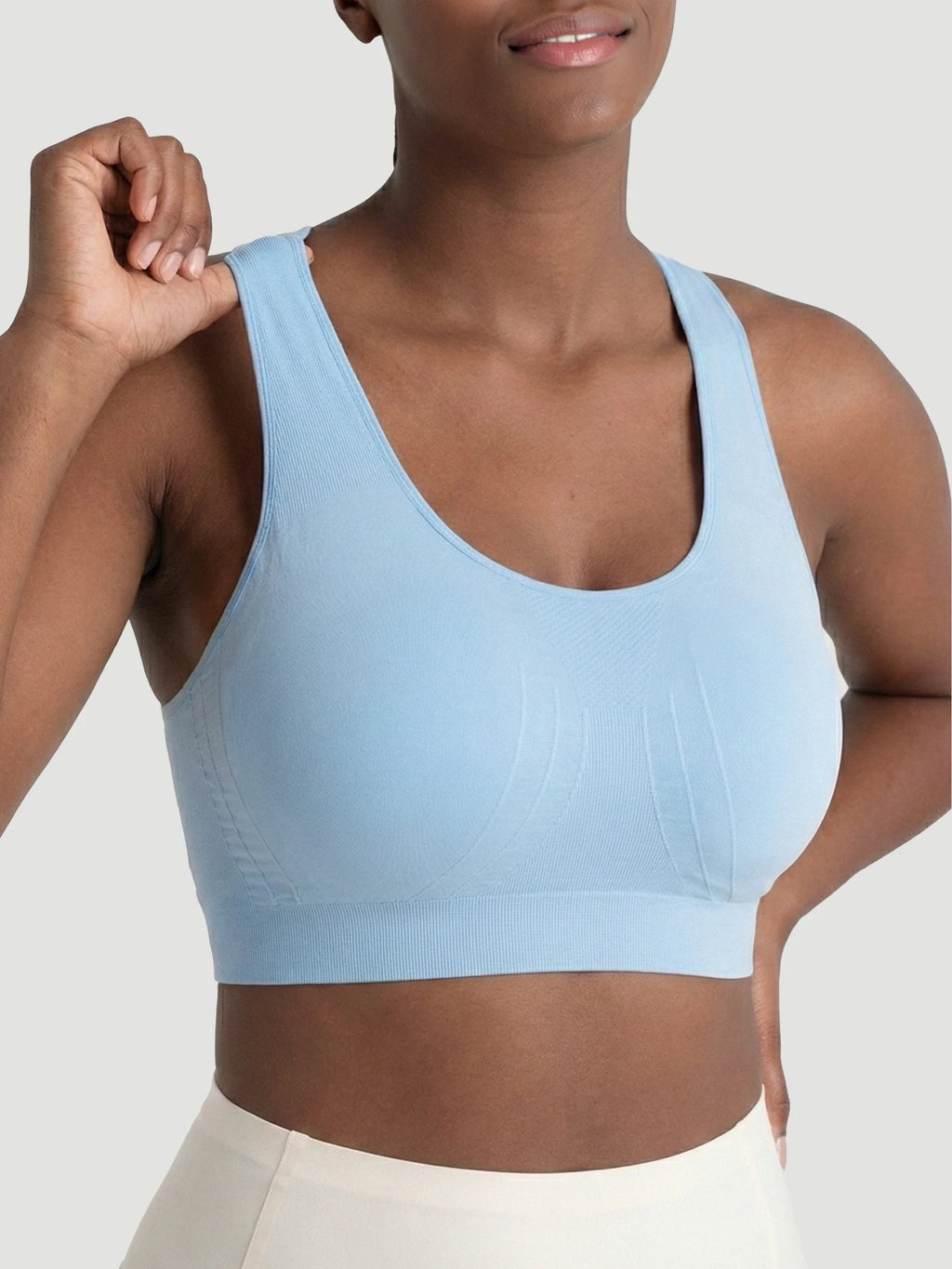 Racerback Seamless Sports Bra