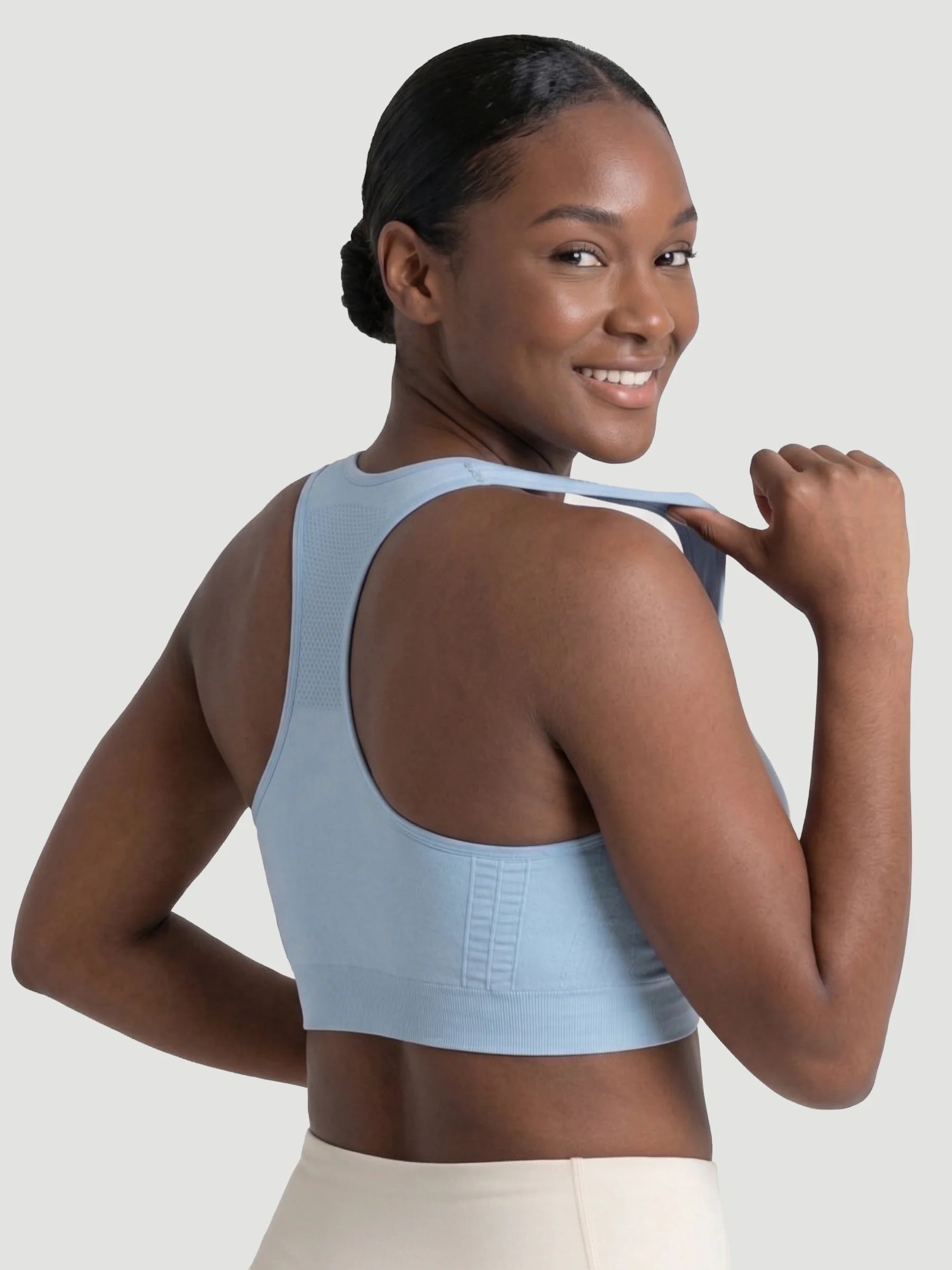 Seamless Racerback Sports Bra