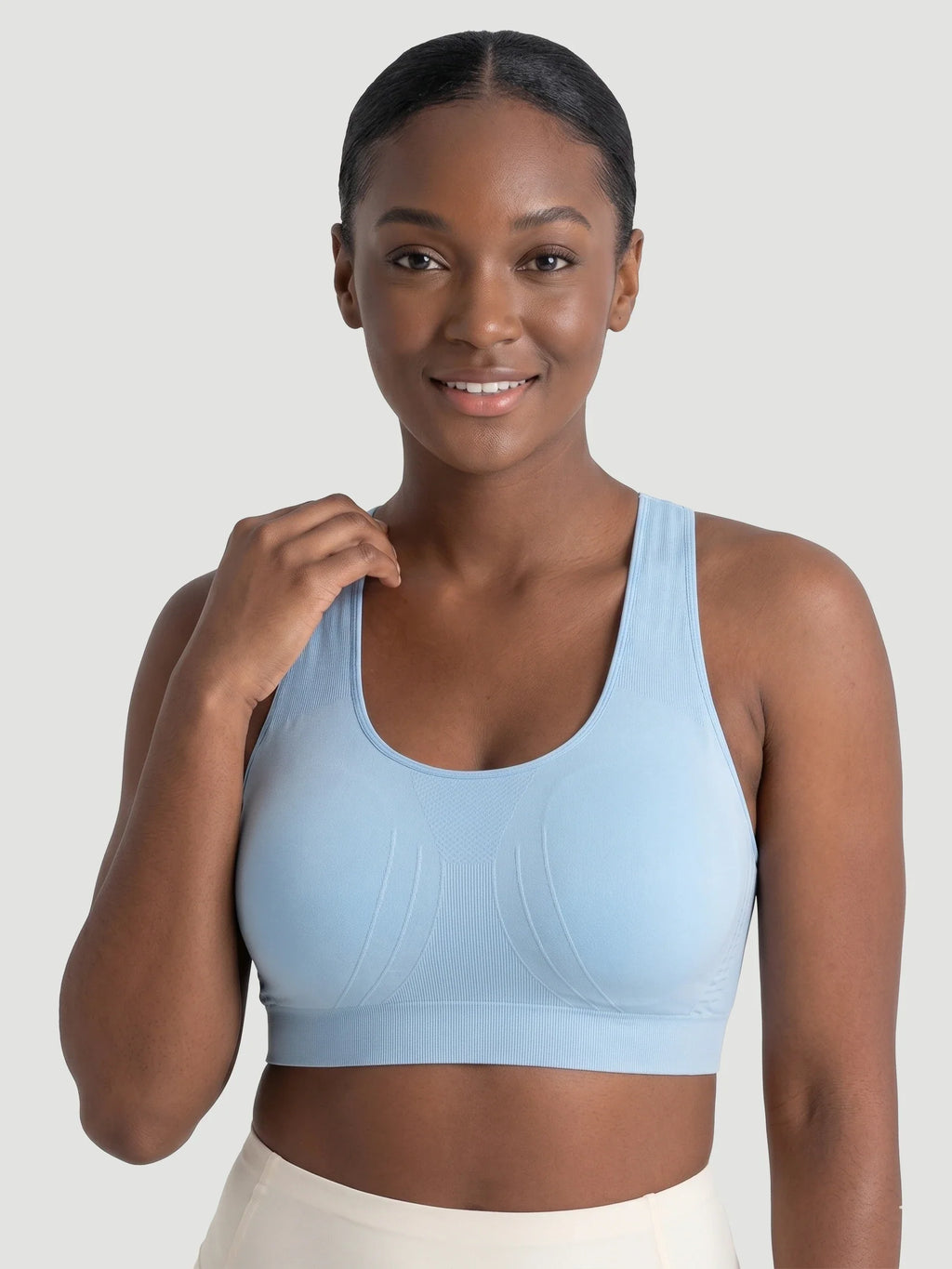 Seamless Racerback Sports Bra
