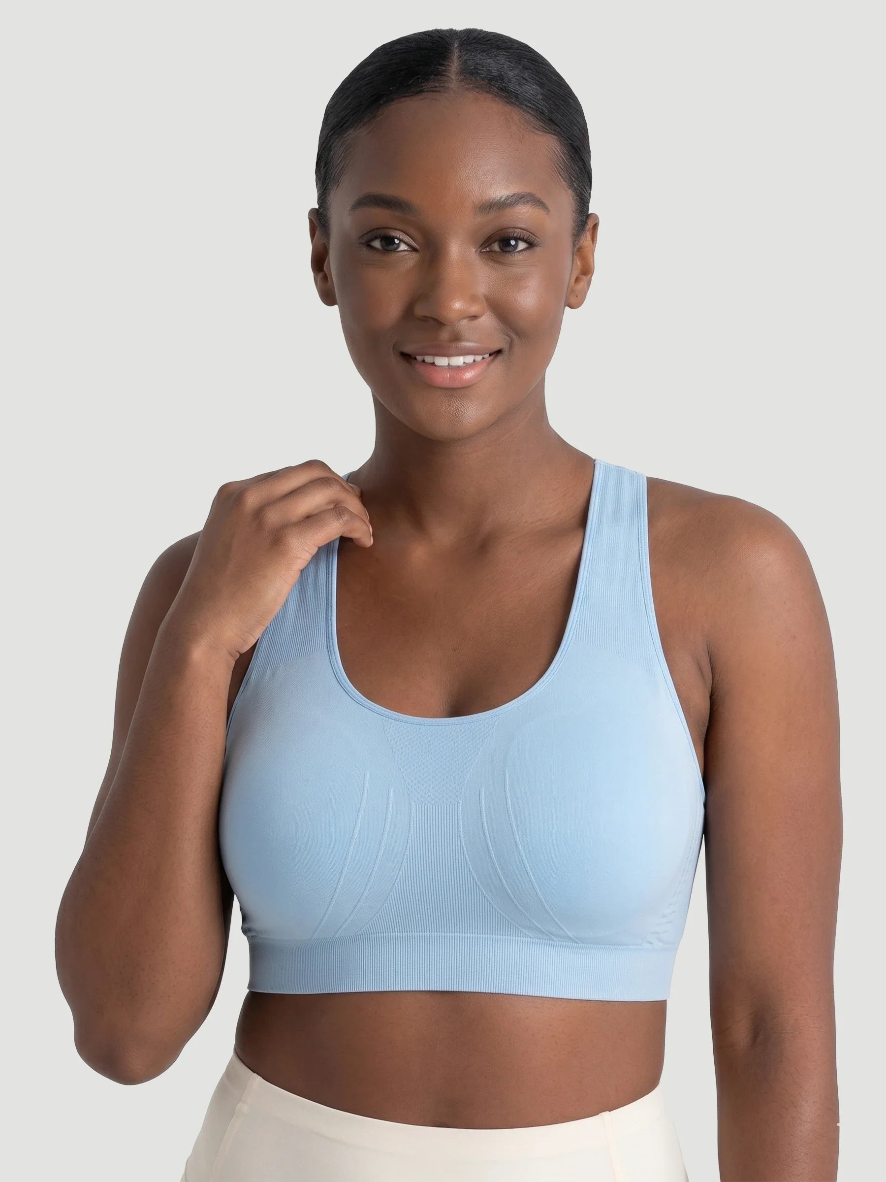 Seamless Racerback Sports Bra