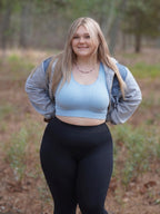 Seamless Racerback Sports Bra