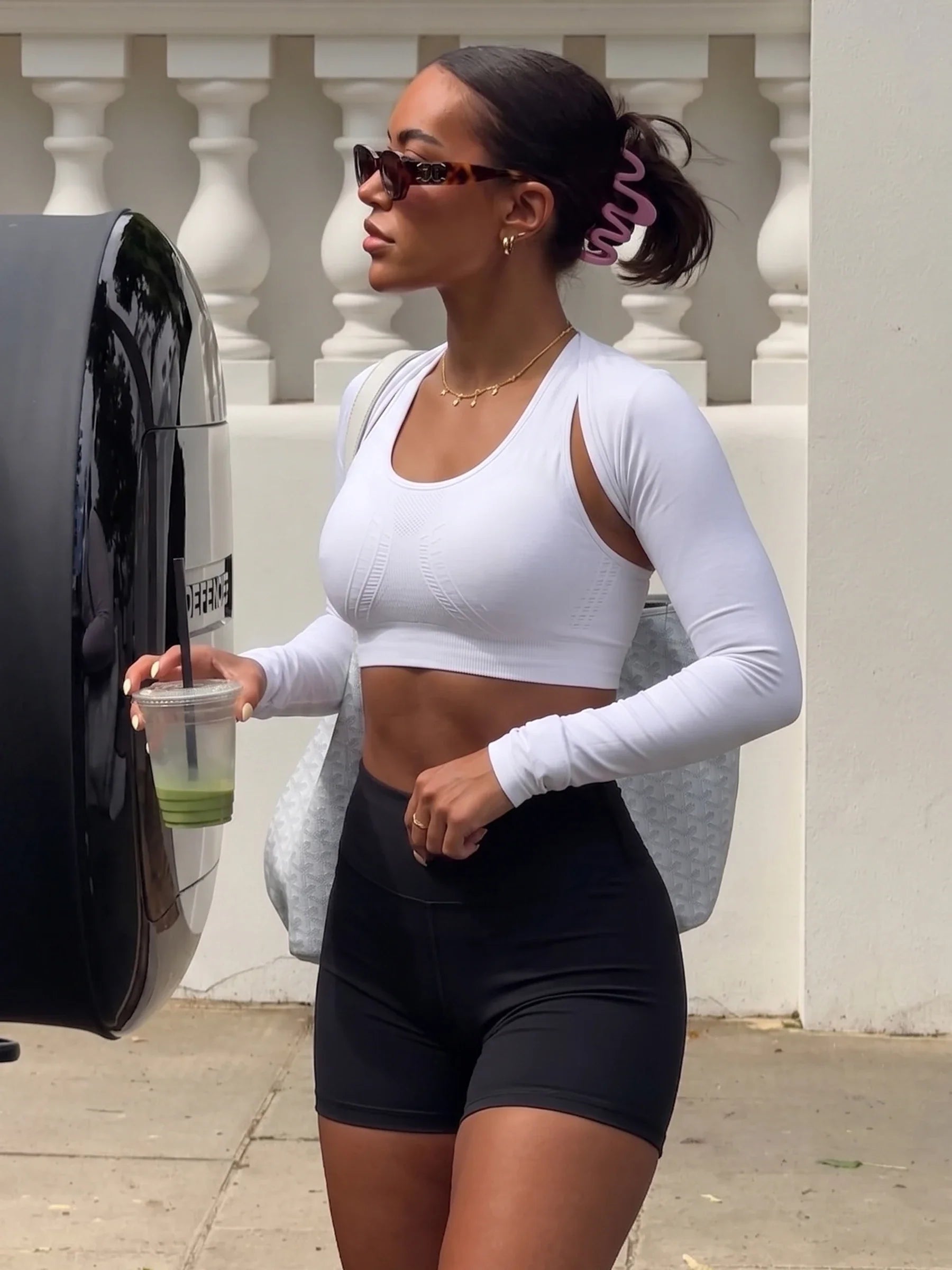 Seamless Racerback Sports Bra