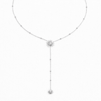 Sunny Glow Lariat Necklace