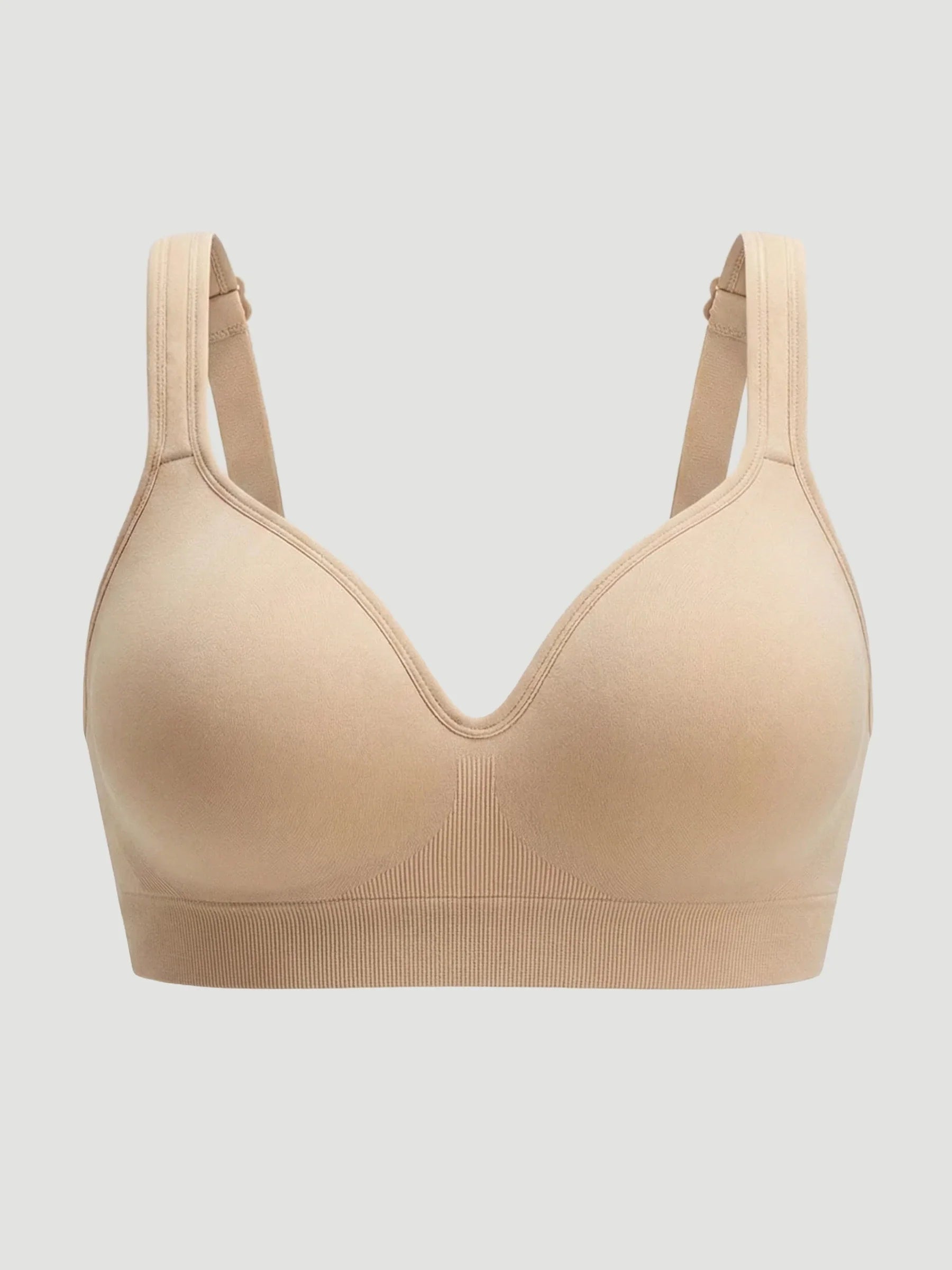 2-Pack Women's Shapermint Essentials Sweetheart Wireless Contour Bra