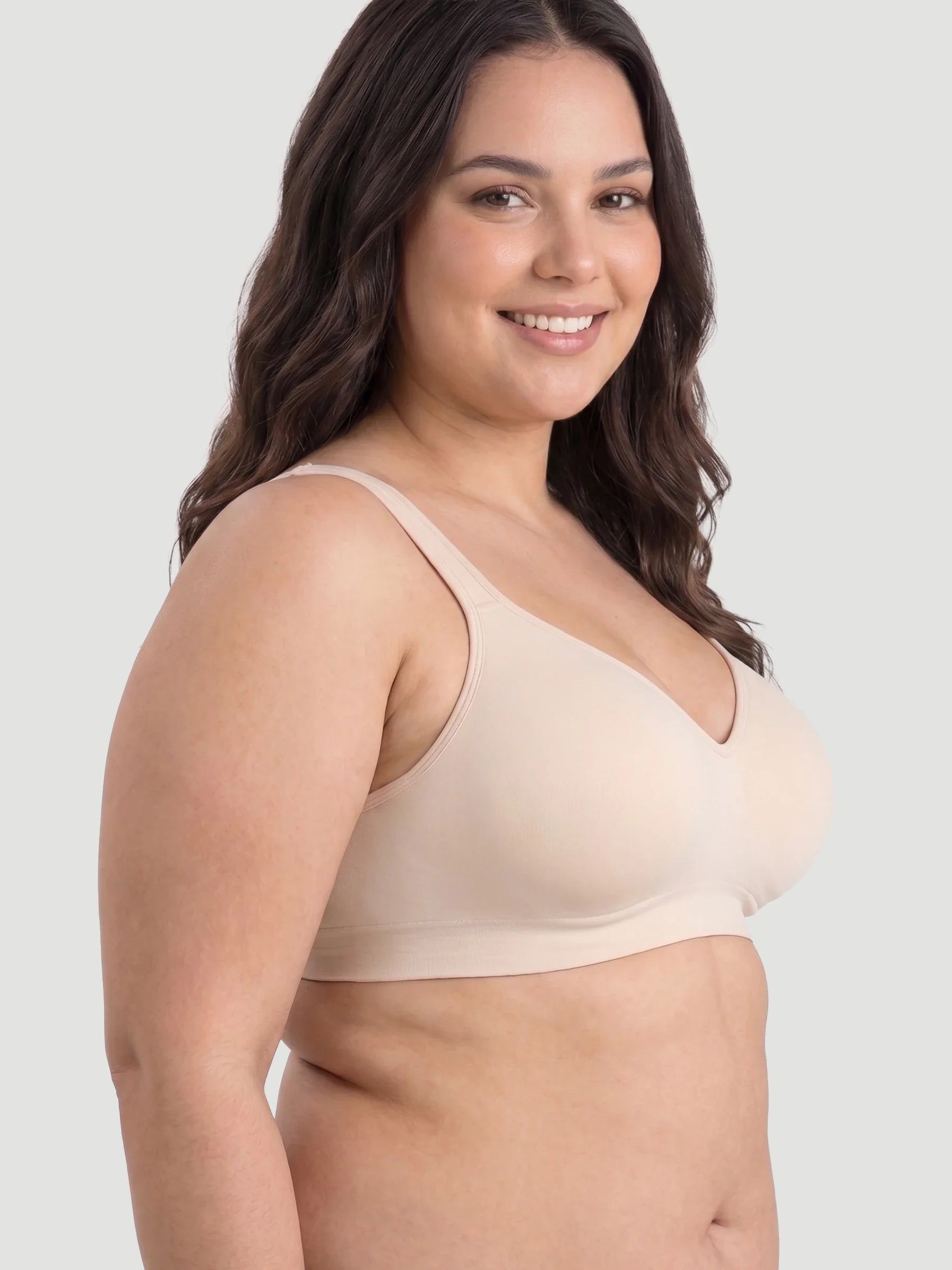 2-Pack Women's Shapermint Essentials Sweetheart Wireless Contour Bra