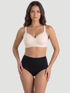 2-Pack Women's Shapermint Essentials Sweetheart Wireless Contour Bra