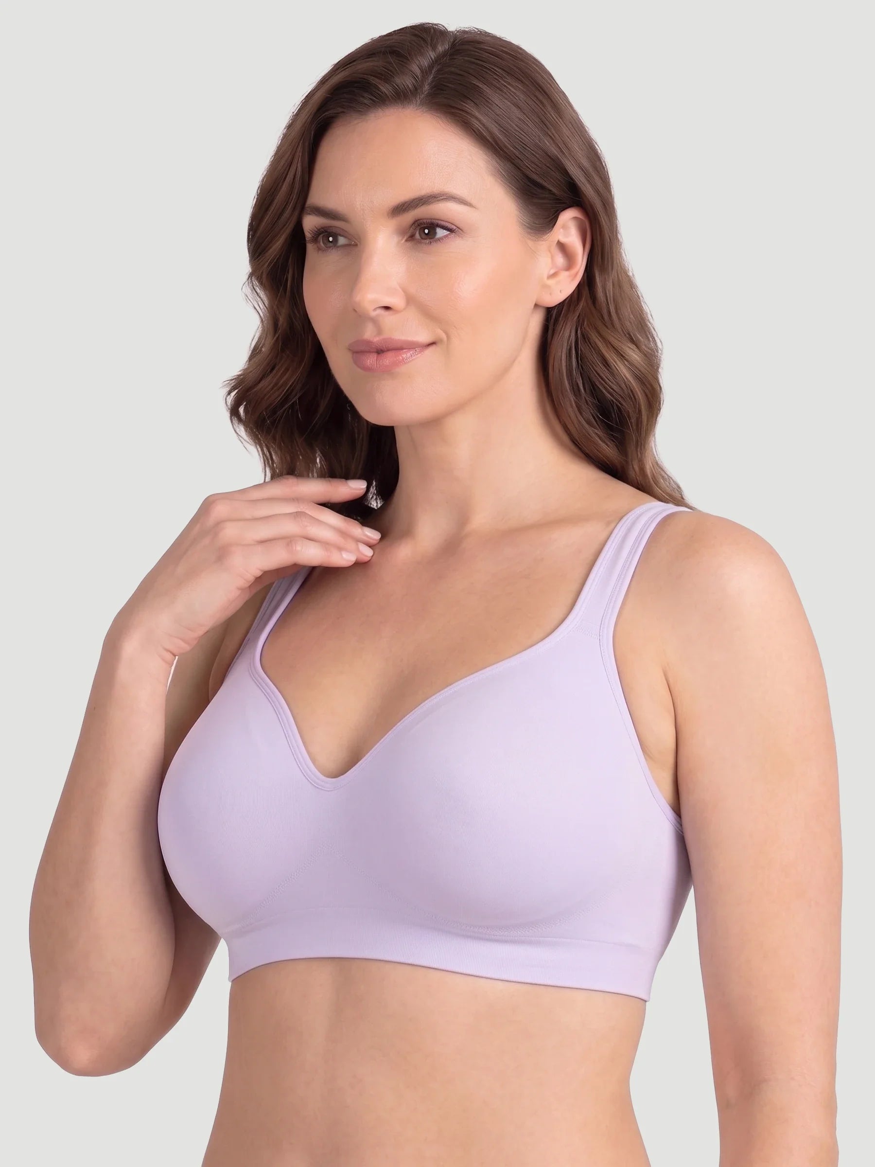 2-Pack Women's Shapermint Essentials Sweetheart Wireless Contour Bra