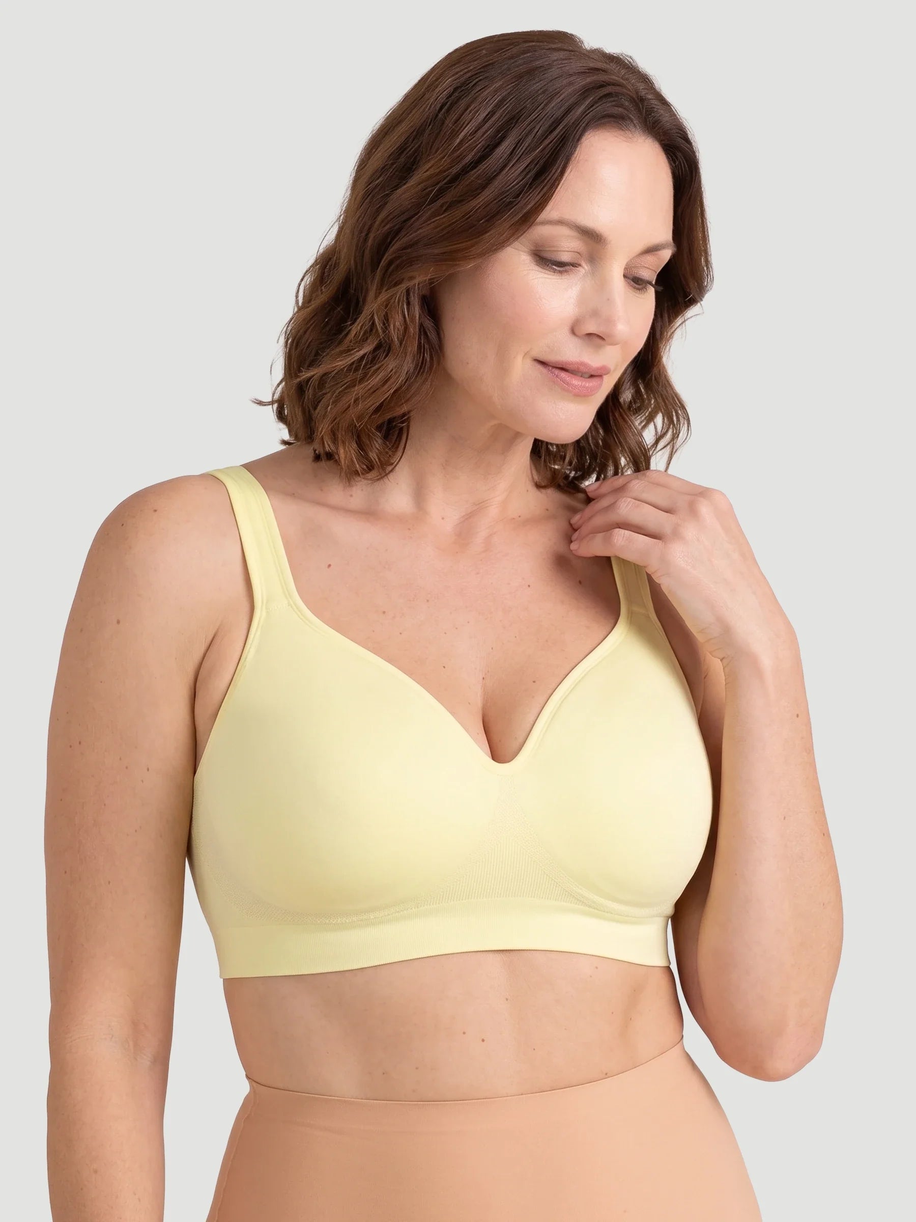 2-Pack Women's Shapermint Essentials Sweetheart Wireless Contour Bra