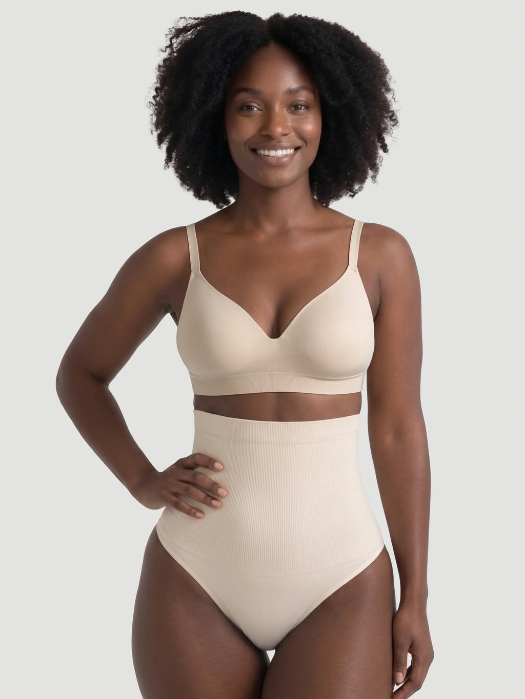 High Waisted Shaping Thong