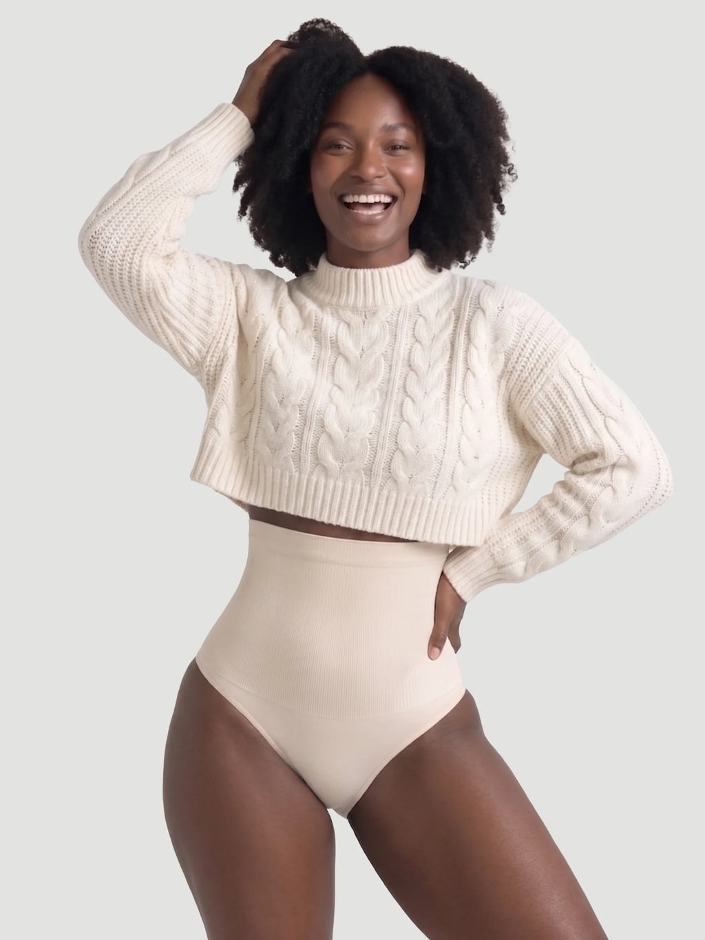 High Waisted Shaping Thong