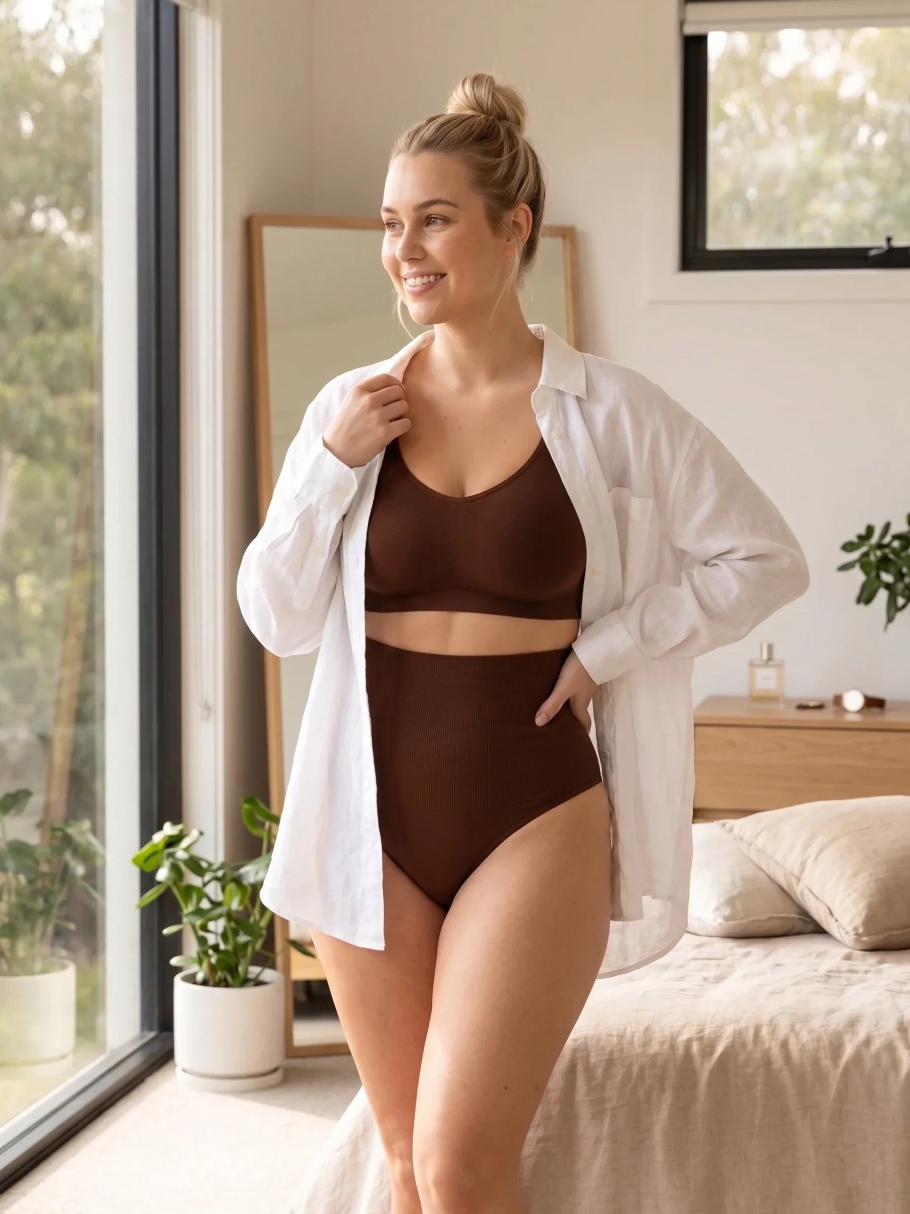 High Waisted Shaping Thong