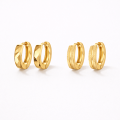 Twice As Nice Hoop 2-Piece Earring Set