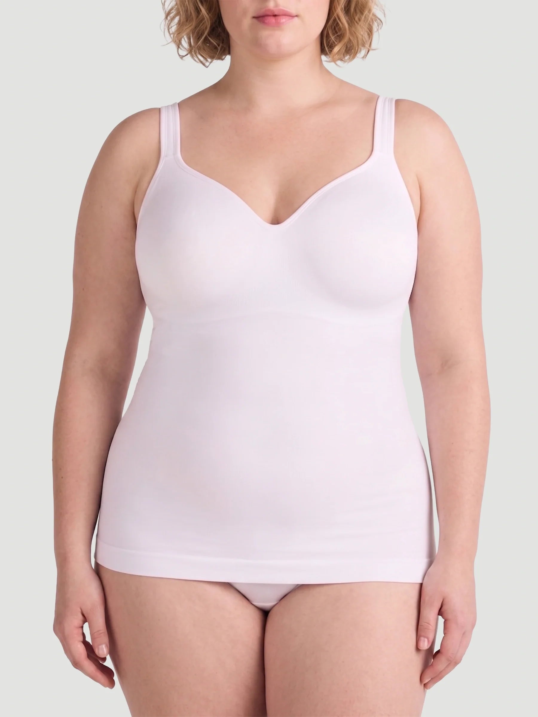 2-Pack Ultimate Comfort Built-In Bra Shaper Cami