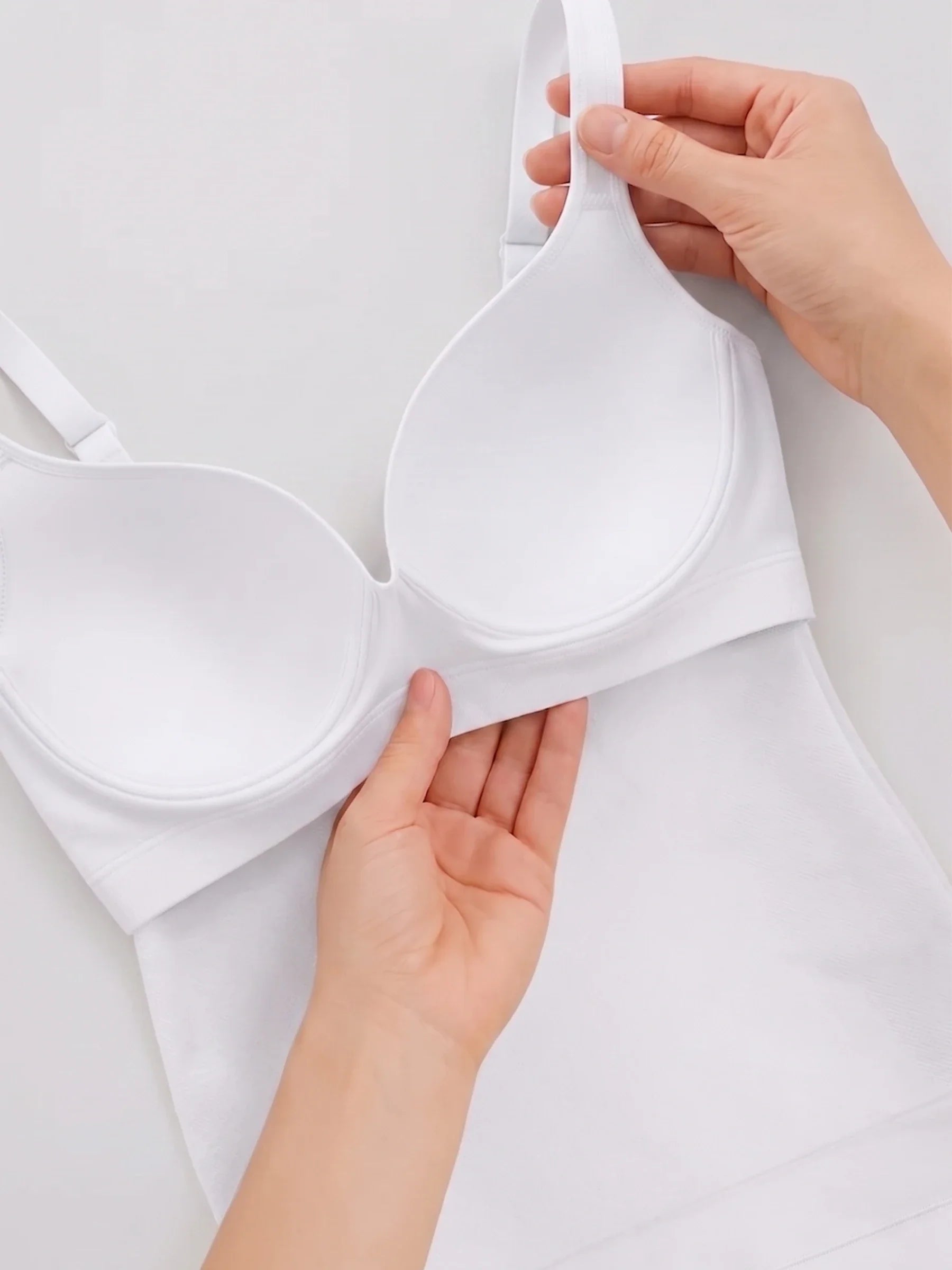 2-Pack Ultimate Comfort Built-In Bra Shaper Cami